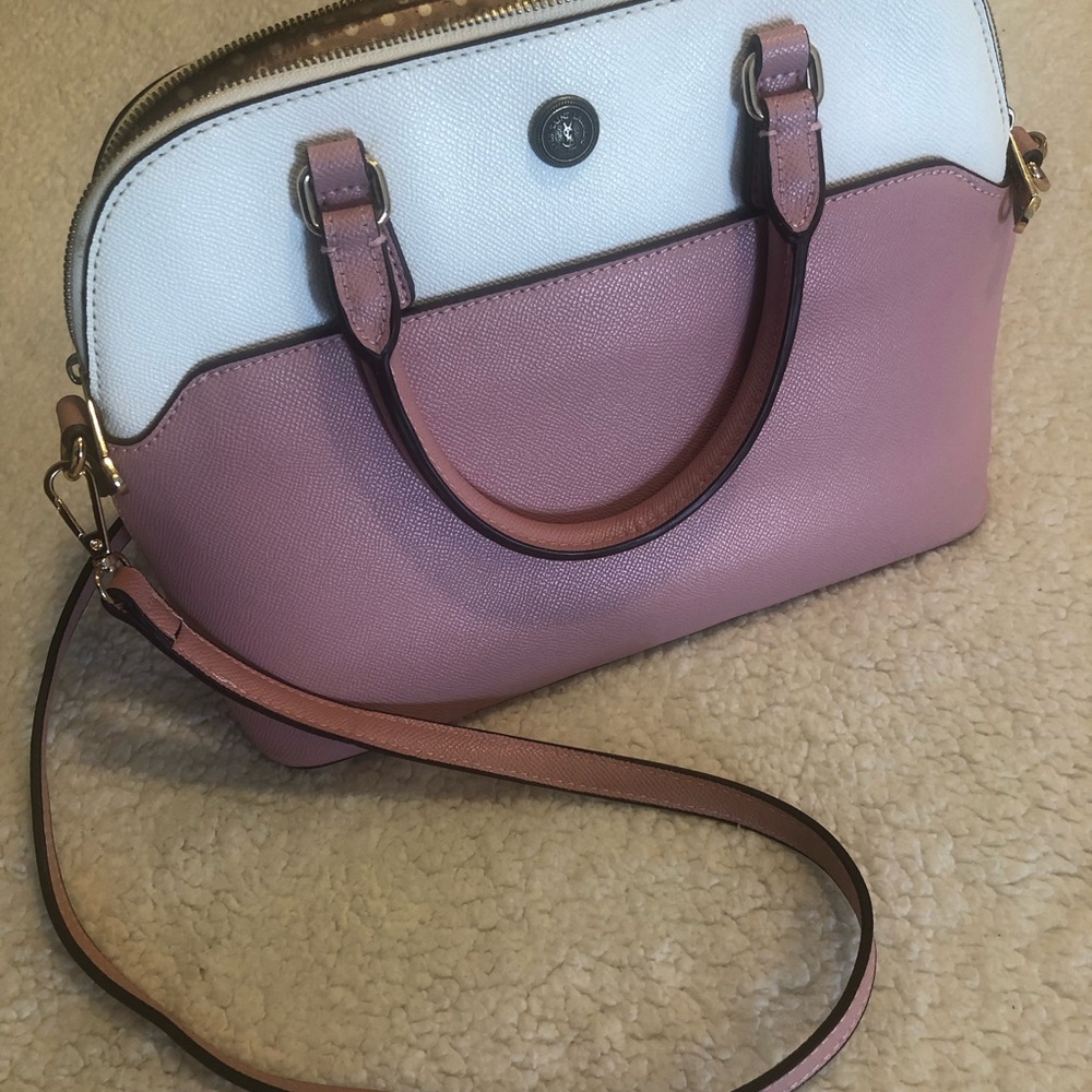 Monte Rosso Satchel Crossbody Bag